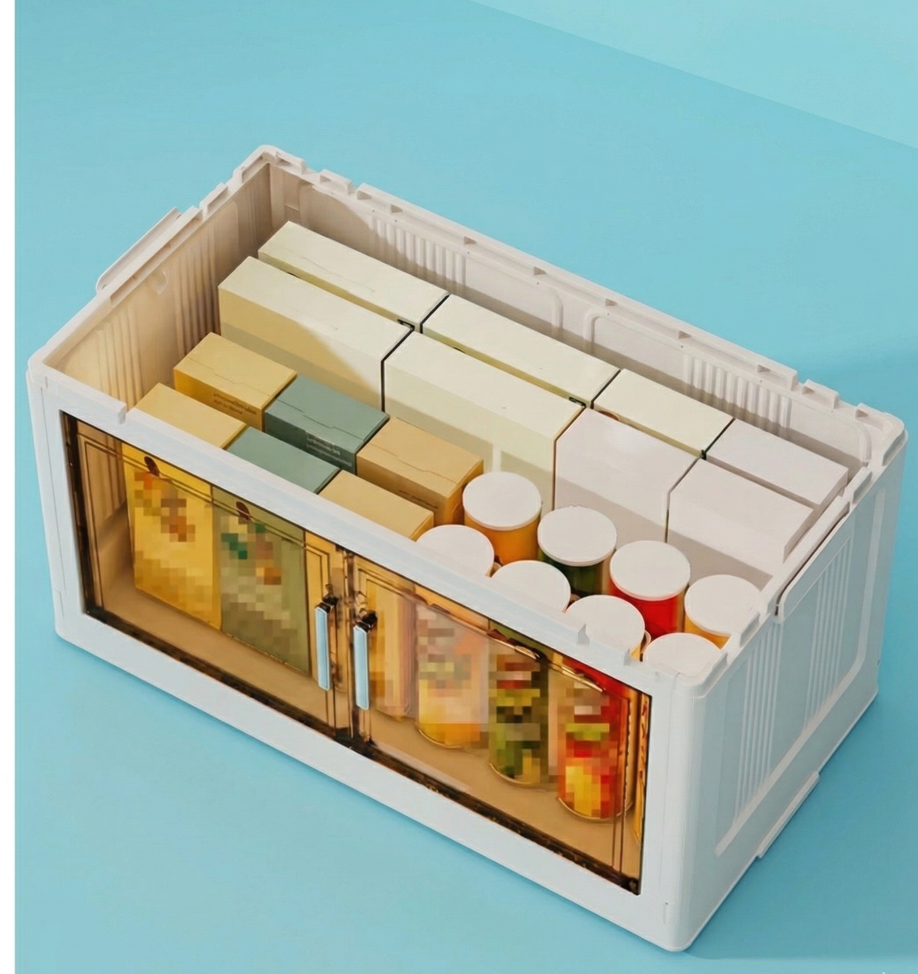 Modern 5-Tier Storage with Wheels